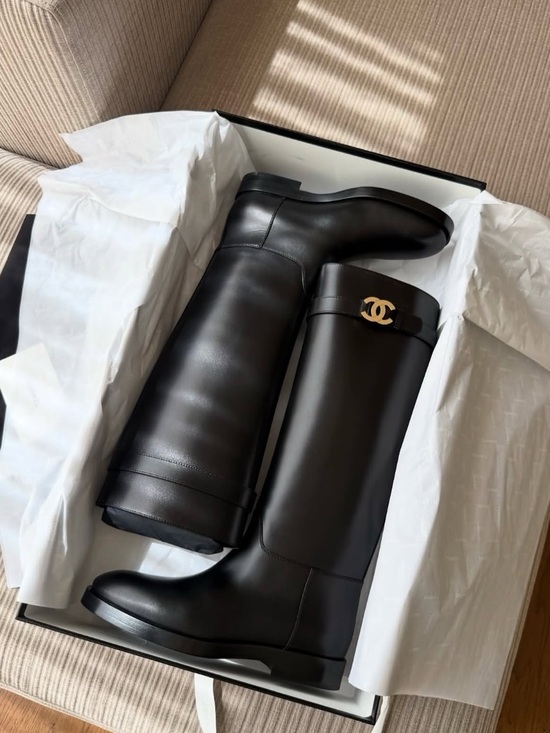 CHANEL Shoes - Brand New Matthieu Blazy Chanel Black Tall Boots